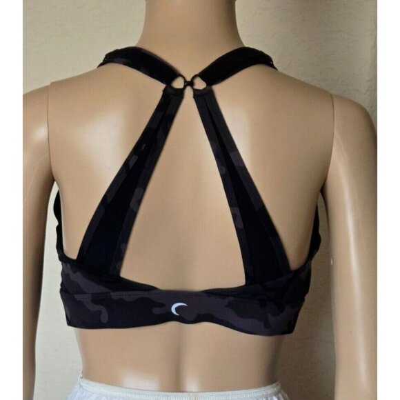 Zyia active Forest Camo Adjustable Mesh padded Sport Bra size M - Picture 3 of 6